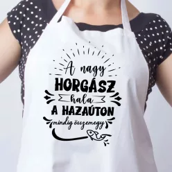 Vicces_horgász_kötény_A_nagy_horgász_hala_