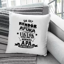 Párna_rendőr_apukáknak_Ajándék_rendőröknek_