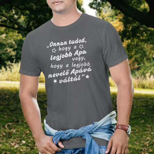 Póló_nevelőszülőnek_Ajándék_nevelőapának_
