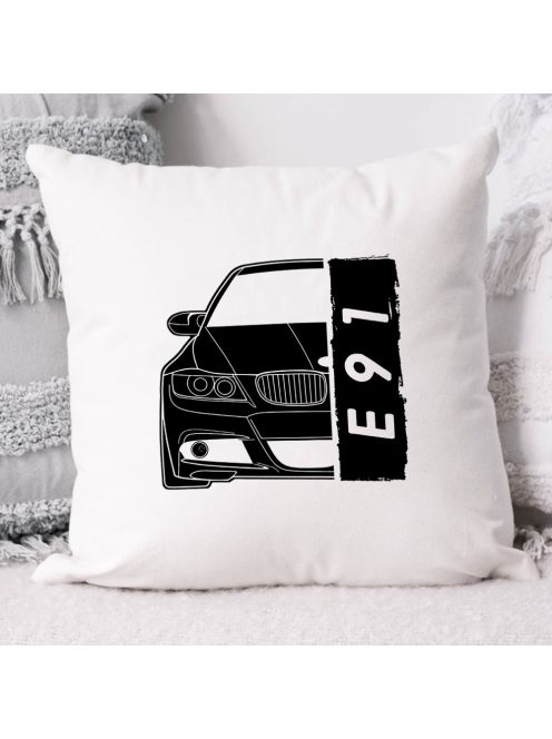 BMW ajándék_BMW E91 párna