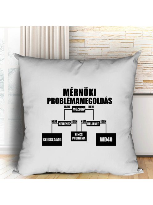 Vicces párna_Mérnöki problémamegoldás