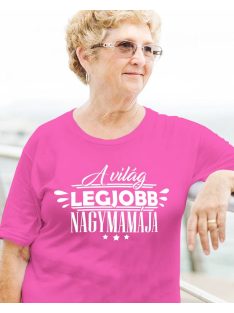 Póló nagymamáknak_Legjobb nagymama női póló