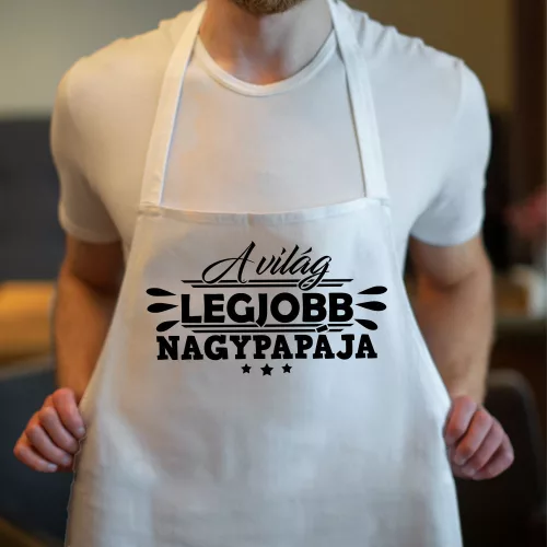 Ajándék_nagypapának_Legjobb_nagypapa_kötény