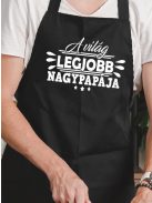 Ajándék nagypapának_Legjobb nagypapa kötény