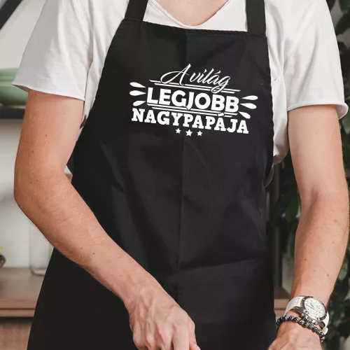 Ajándék_nagypapának_Legjobb_nagypapa_kötény