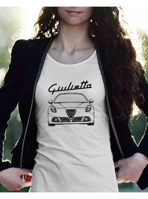 Alfa Romeo póló_Giulietta front női póló