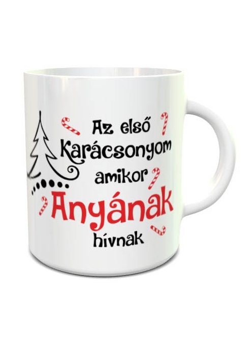 Karácsonyi bögre anyáknak Webshop