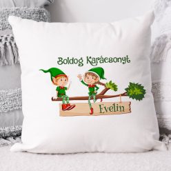 Karácsonyi_ajándék_Manós_párna_
