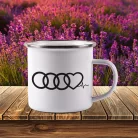 Audi_ajándék_I_Love_Audi_feliratos_bögre_