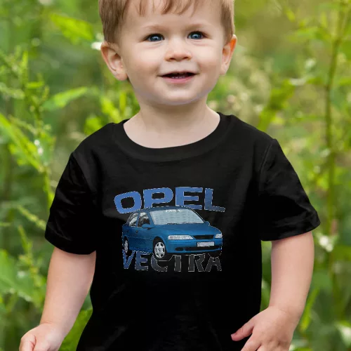 Opel_Vectra_gyerek_póló_Ajándék_autósoknak_