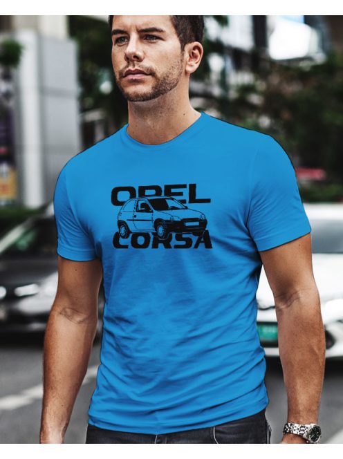 Opel Corsa póló_Ajándék autósoknak 