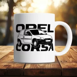 Opel_Corsa_bögre_Ajándék_autósoknak_