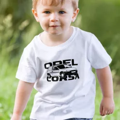 Opel_Corsa_gyerek_póló_Ajándék_autósoknak_