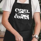 Opel_Corsa_kötény_Ajándék_autósoknak_