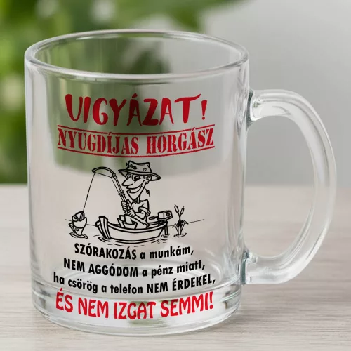 Bögre_nyugdíjas_horgásznak_Ajándék_nyugdíjba_vonulásra