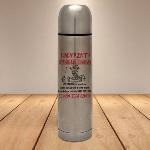 Termosz_nyugdíjas_horgásznak_Ajándék_nyugdíjba_vonulásra