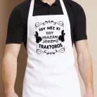 Ajándék_férfiaknak_Jóképű_traktoros_kötény_