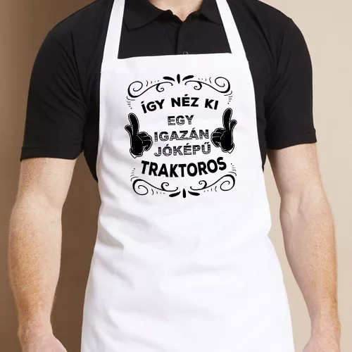 Ajándék_férfiaknak_Jóképű_traktoros_kötény_