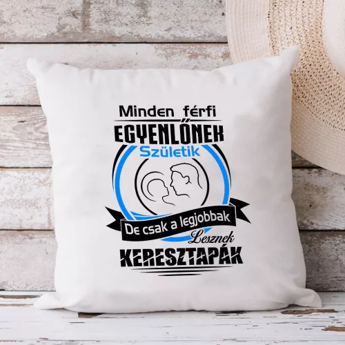 Párna_keresztapának_Ajándék_keresztapáknak_