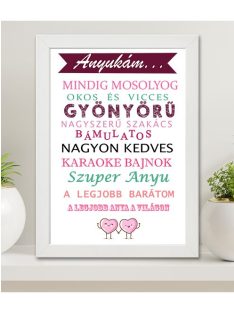 Ajándék anyának_Legjobb anya falikép_