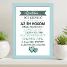 Ajándék_Apának_Legjobb_Apa_falikép_