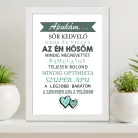 Ajándék_Apának_Legjobb_Apa_falikép_