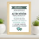 Ajándék_Apának_Legjobb_Apa_falikép_