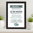 Ajándék_Apának_Legjobb_Apa_falikép_