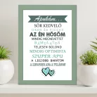 Ajándék_Apának_Legjobb_Apa_falikép_