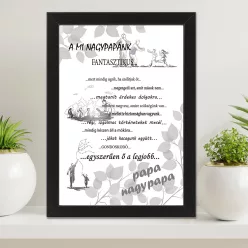 Falikép_nagypapának_Ajándék_nagyszülőnek_