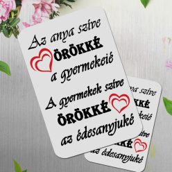 Anya_szíve_hűtőmágnes_Ajándék_anyának_