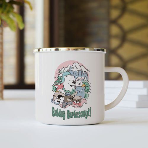 Cuki_állatos_bögre_Boldog_Karácsonyt_