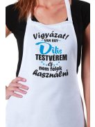 Kötény testvérnek_Ajándék dilis testvérnek