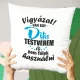 Párna_testvérnek_Ajándék_dilis_testvérnek_