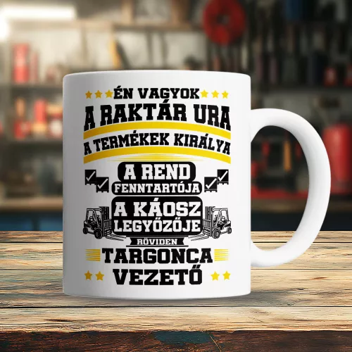 Ajándék_targoncásnak_Targoncavezető_bögre_