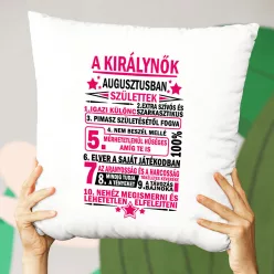 Egyedi_szülinapi_párna_Ajándék_királynőknek_