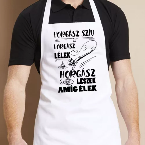 Ajándék_horgásznak_Horgász_szív_kötény_
