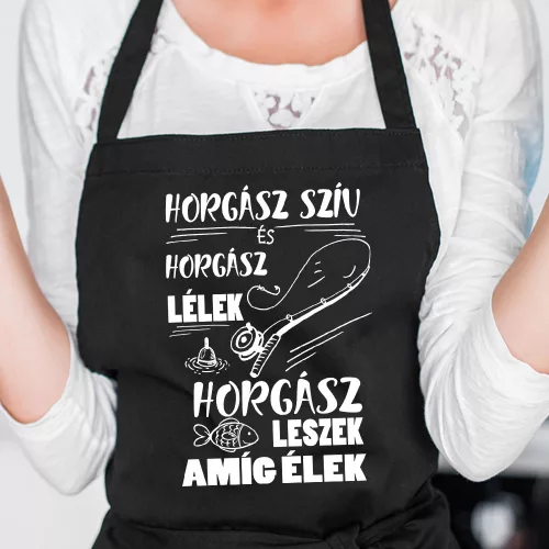 Ajándék_horgásznak_Horgász_szív_kötény_