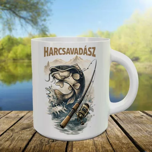 Harcsavadász bögre