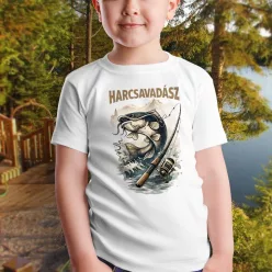 Harcsavadász gyerek póló