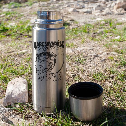 Harcsavadász termosz_Ajándék horgászoknak_