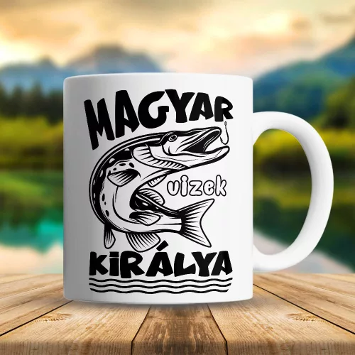 Csukás_bögre_Magyar_vizek_királya_bögre_