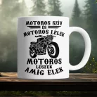 Ajándék_motorosoknak_Motoros_szív_bögre_