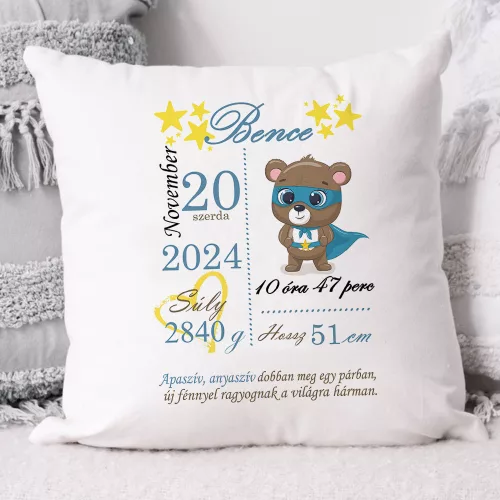Baba_emlékőrző_Fiús_párna_