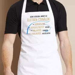 Ajándék_pecásnak_Horgászok_élete_kötény_