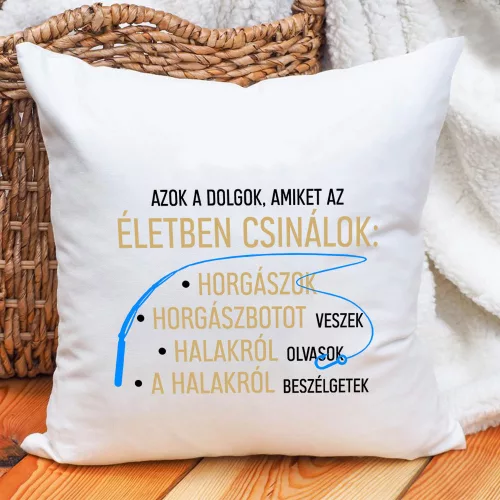 Ajándék_pecásnak_Horgászok_élete_párna_