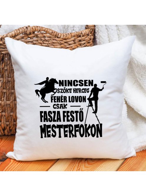 Párna szobafestőknek_Festő mesterfokon