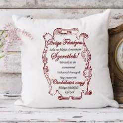 Évfordulós_párna_nőknek_Drága_feleségem_