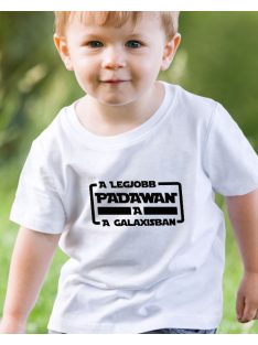 Star Wars gyerek póló_Legjobb Padawan póló_