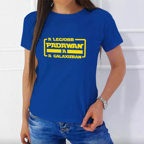 Star_Wars_női_póló_Legjobb_Padawan_póló_